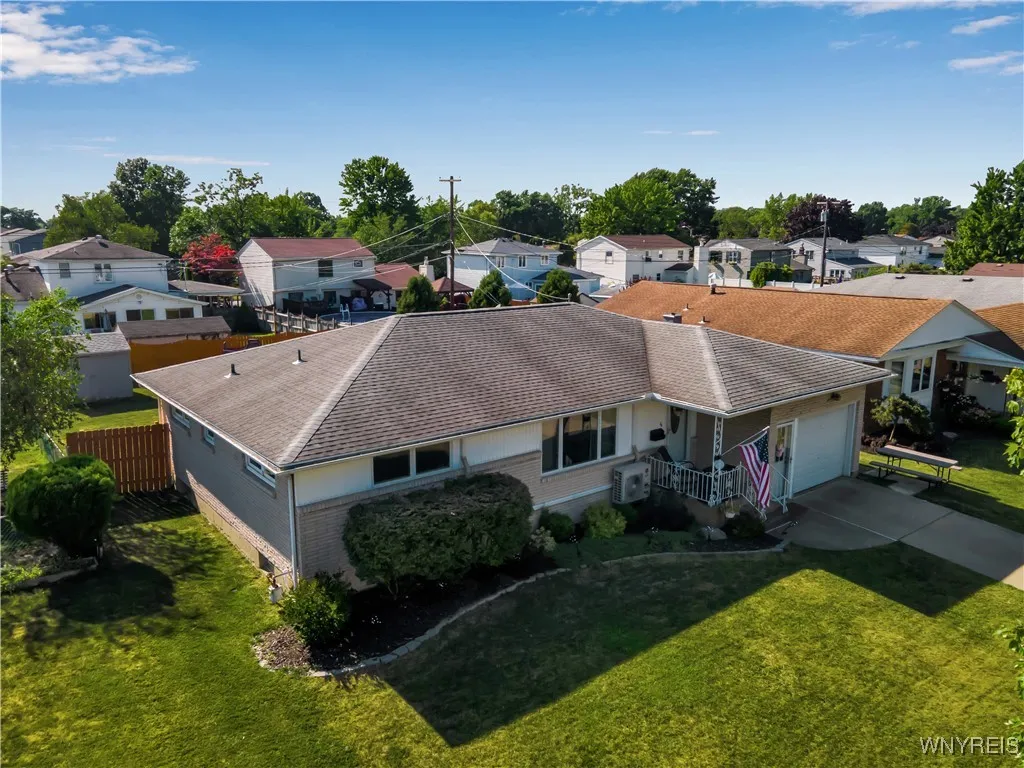 Drone View of exterior front