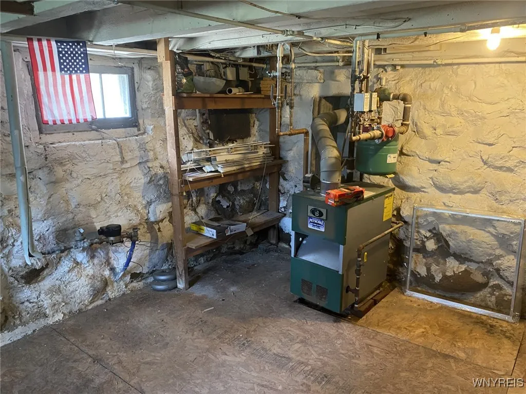 solid stone foundation - boiler 2009