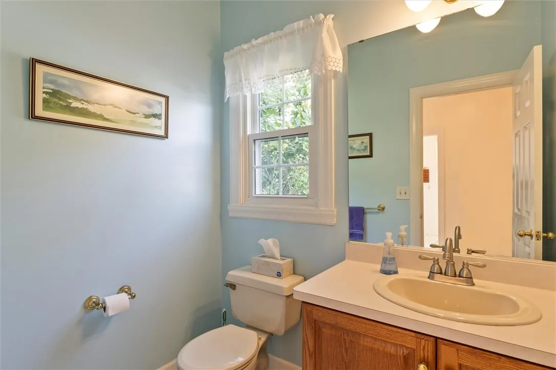 1st floor half bath