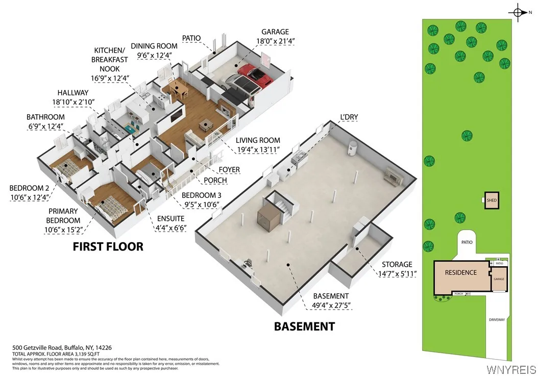 500 Getzville Road, Amherst, New York 14226, Amherst, New York 14226, 3 Bedrooms Bedrooms, 6 Rooms Rooms,1 BathroomBathrooms,Residential,For Sale,500 Getzville Road, Amherst, New York 14226,B1626809