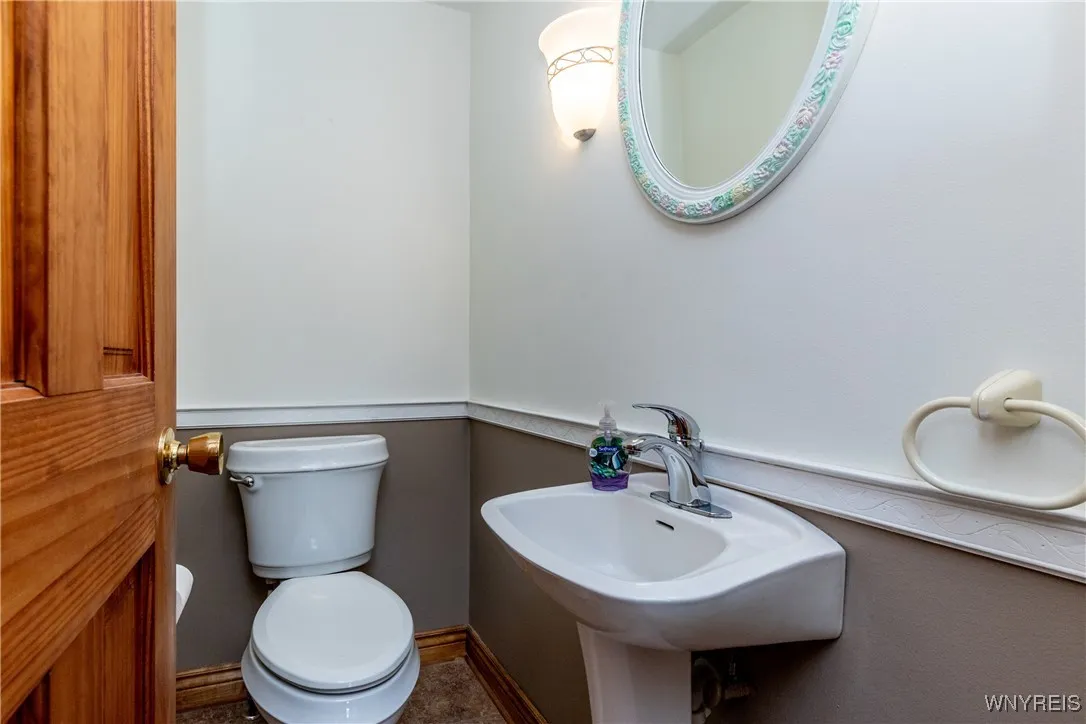 1st floor half bath