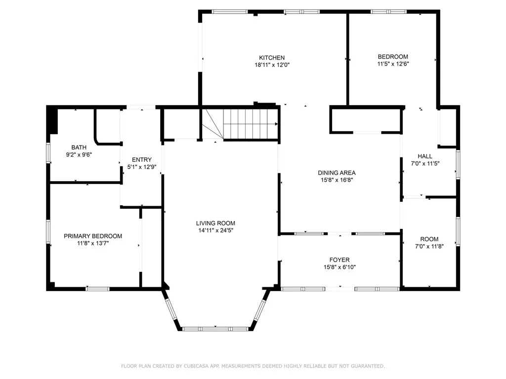 1st story floor plan