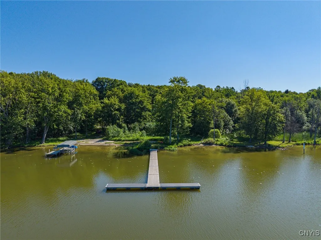 4 Boats can easily fit on this Dock