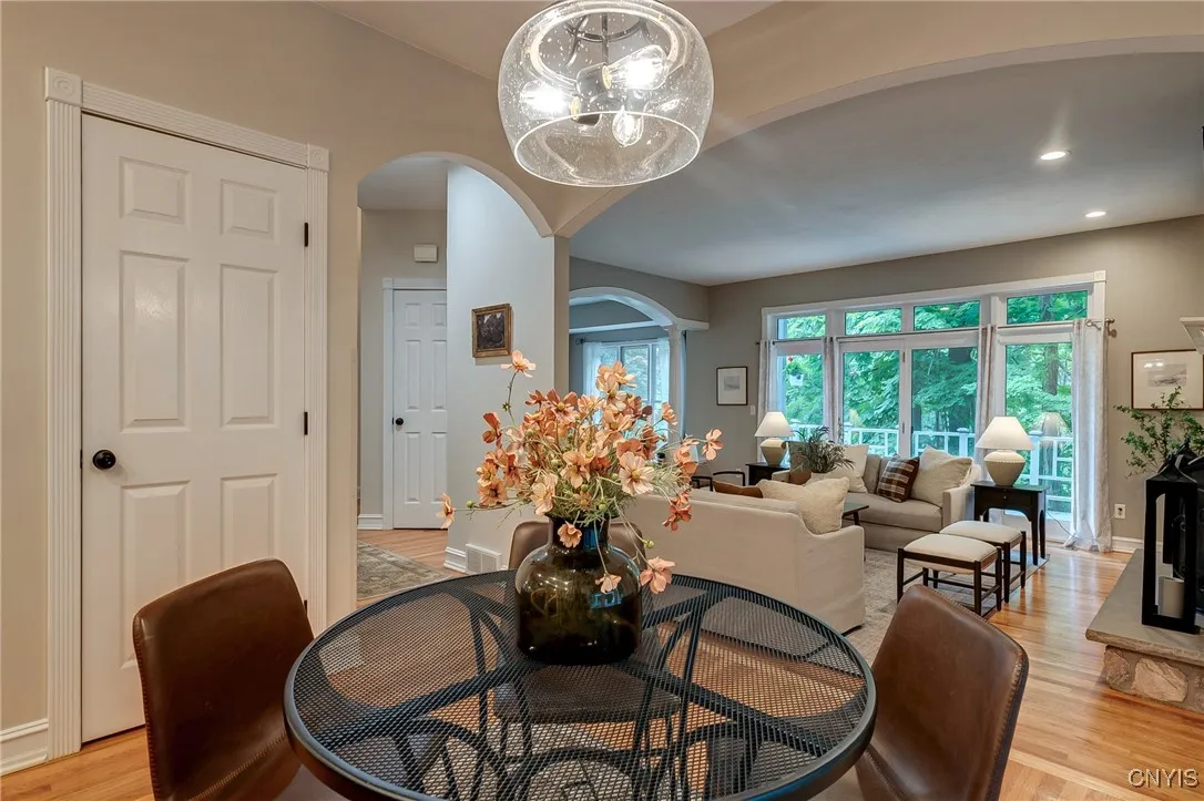 View from Kitchen into the main living area