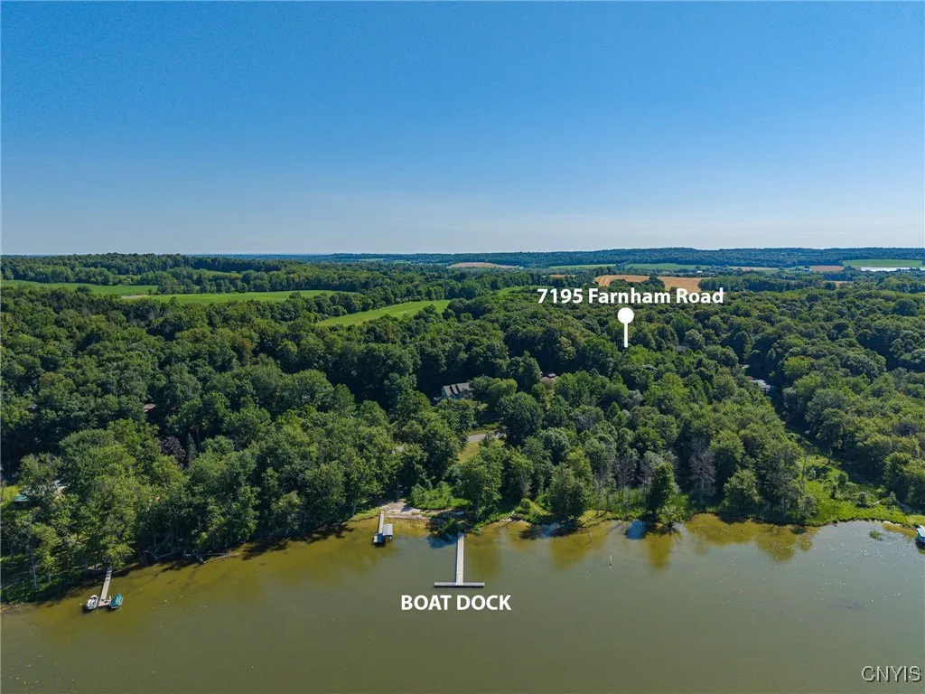 The Dock is a quick walk down the road from the house