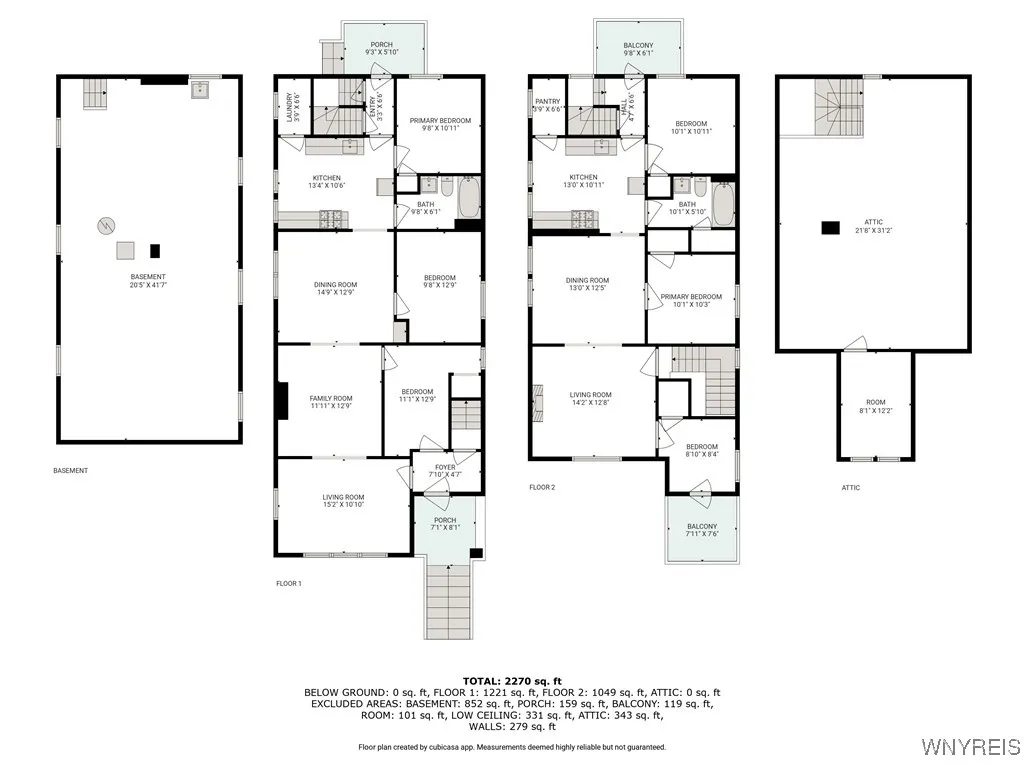 405 W Ferry Street, Buffalo, New York 14213, Buffalo, New York 14213, 6 Bedrooms Bedrooms, ,2 BathroomsBathrooms,Residential,For Sale,405 W Ferry Street, Buffalo, New York 14213,B1627003