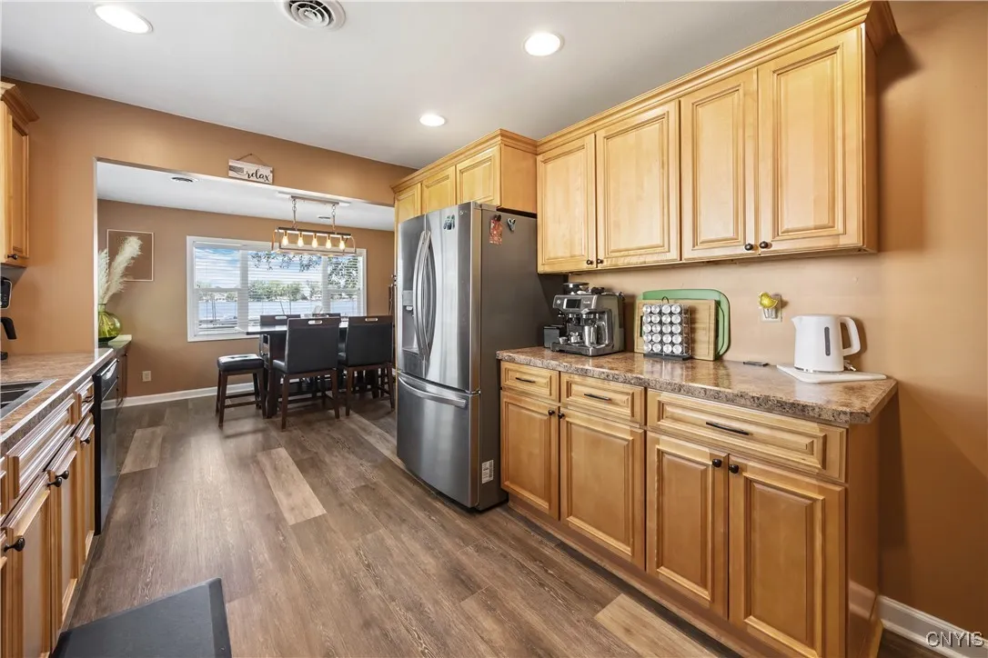 There's enough cabinetry and counterspace to make any chef happy!
