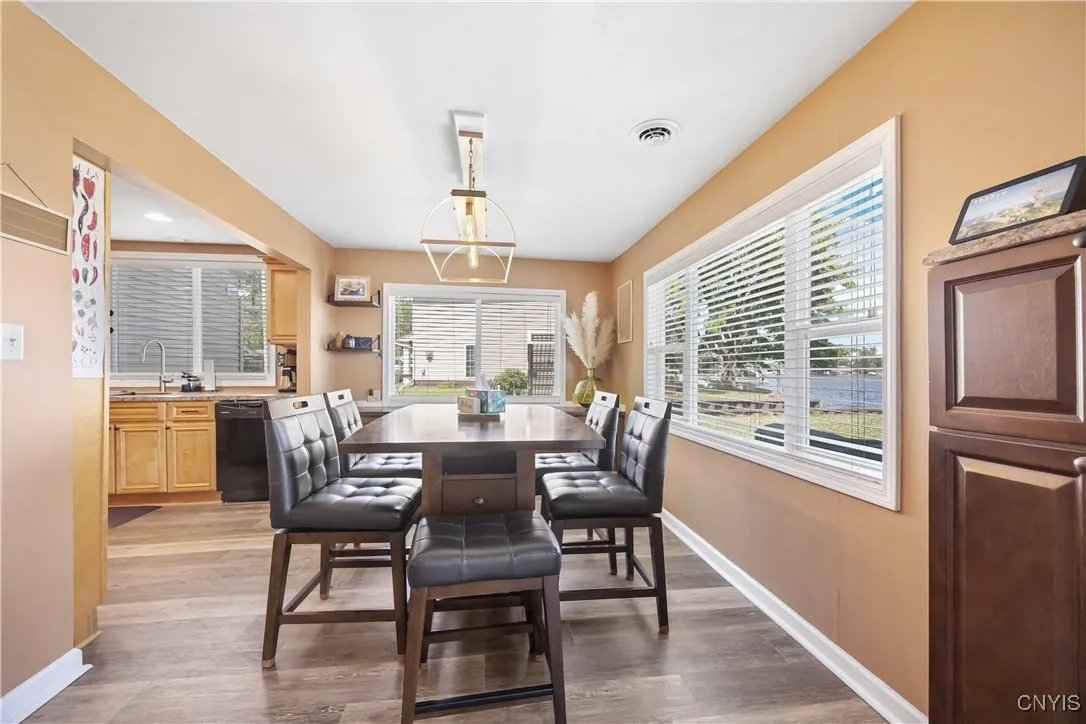 The Dining Area is spacious enough to host a large or small dinner party...