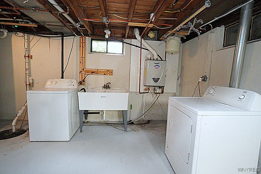 Laundry area