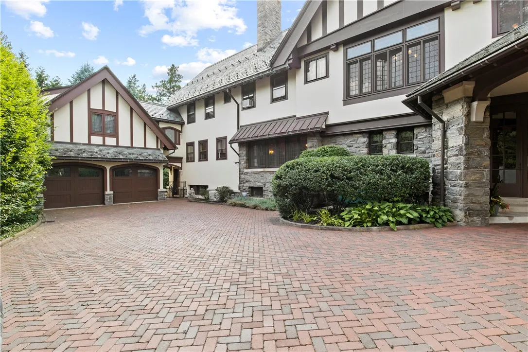 The ultimate luxury, this estate features a heated driveway. Driveway pavers are heated from the cart port to the garage.
