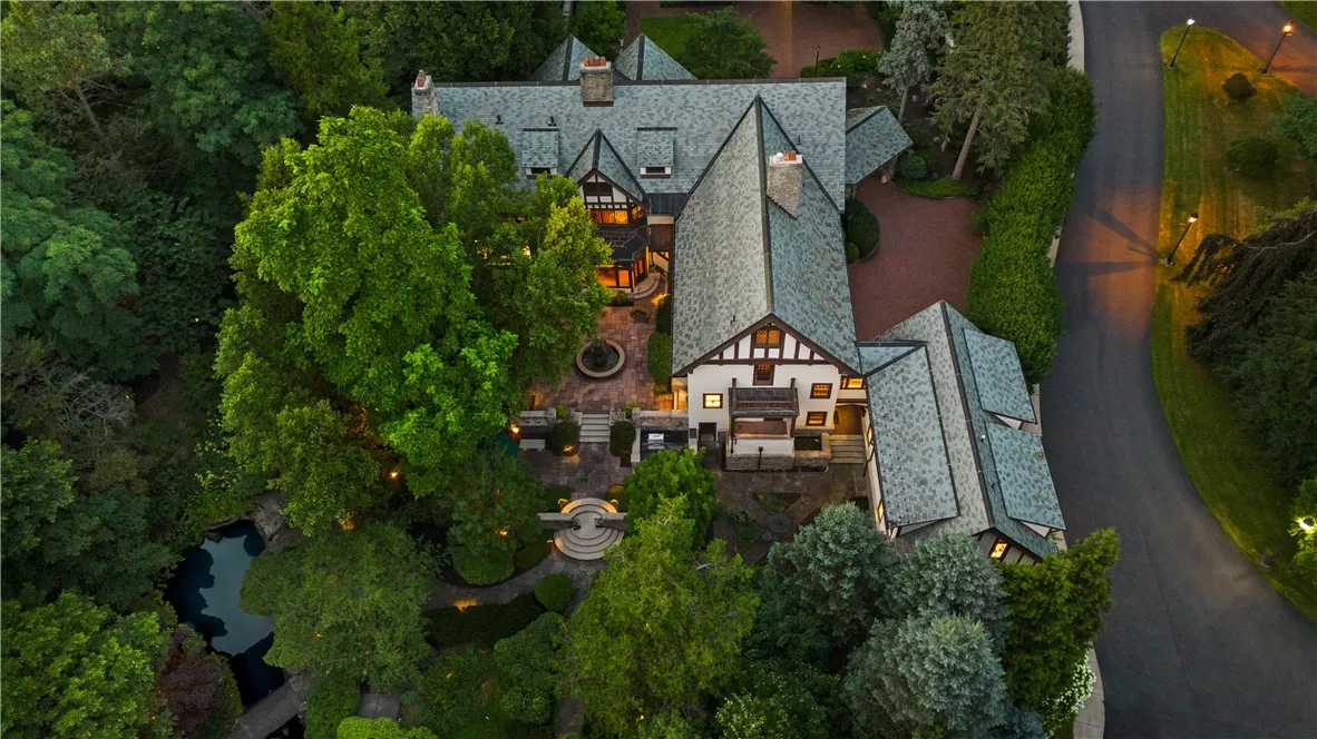 This exquisite estate is truly one of a kind and marks a rare historically significant masterpiece.

