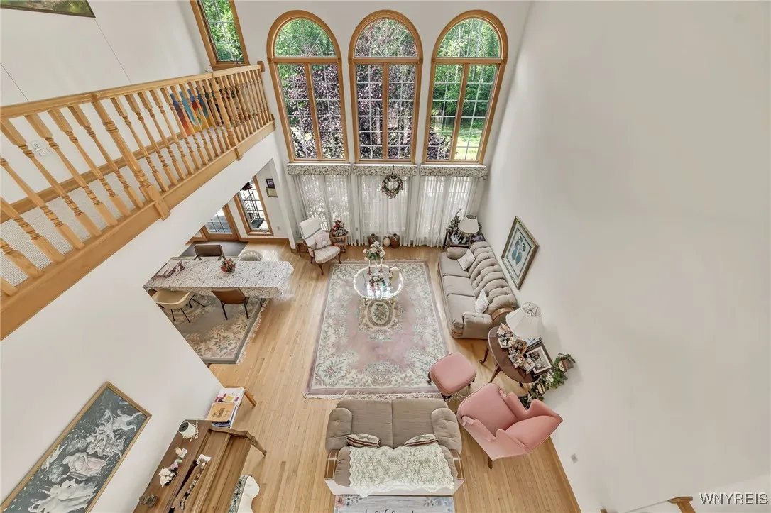 View above Formal Living Room