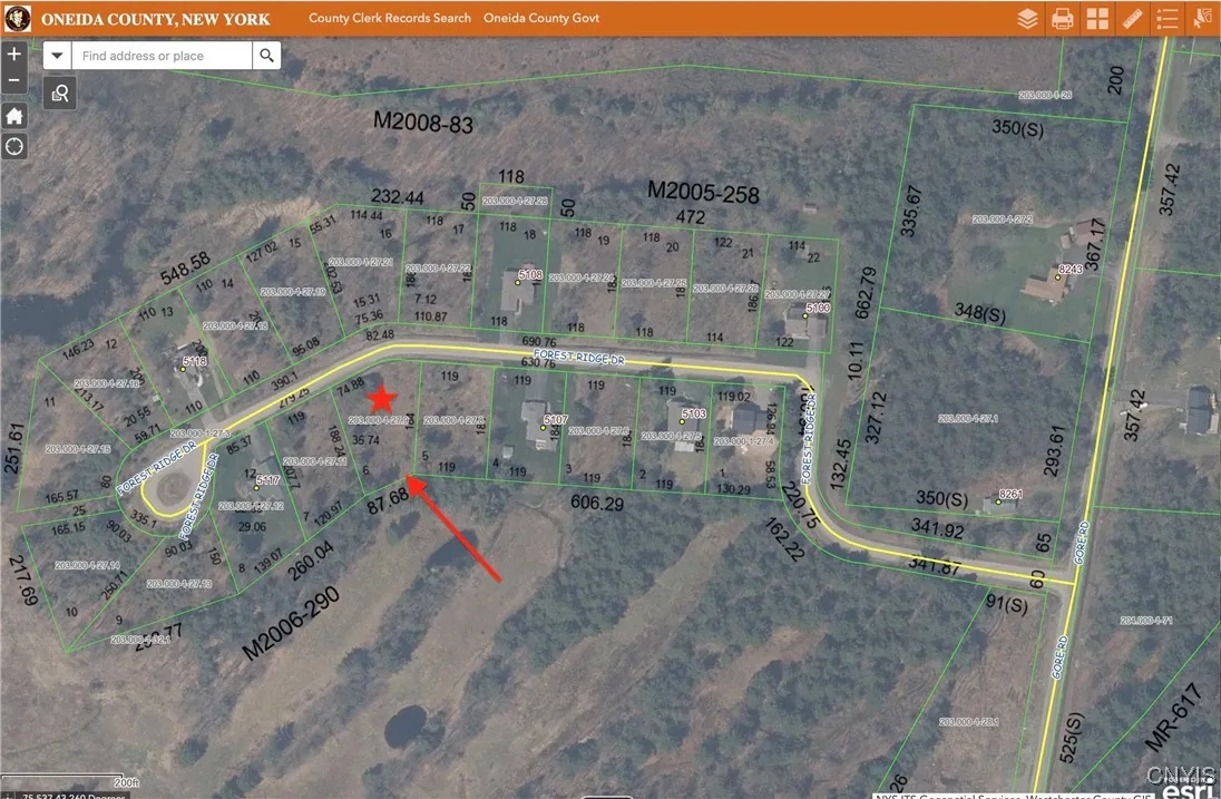 Oneida County Property Record Search Map