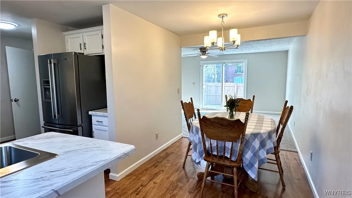 Dining area