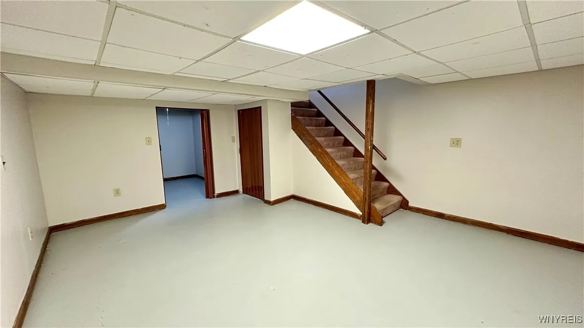 Full basement is finished for more living space & storage