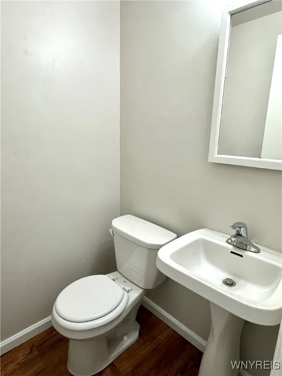 1st floor half bath