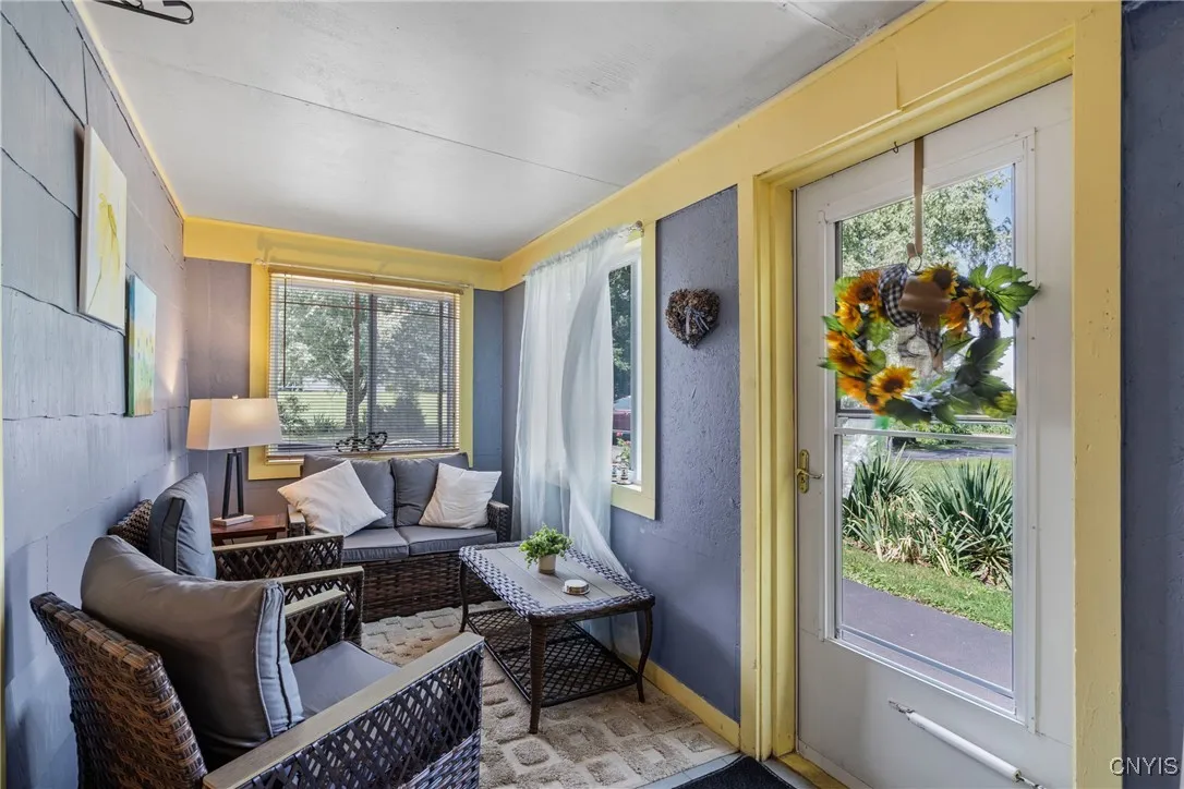 Front enclosed porch