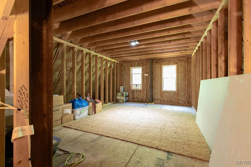 The third floor is ready to finish—perfect for a spacious primary bedroom or guest suite. It features steel beams with conduit for electric and cable, plus gas lines and full prep for an additional bathroom. Add 500+ sq ft of living space on this level!