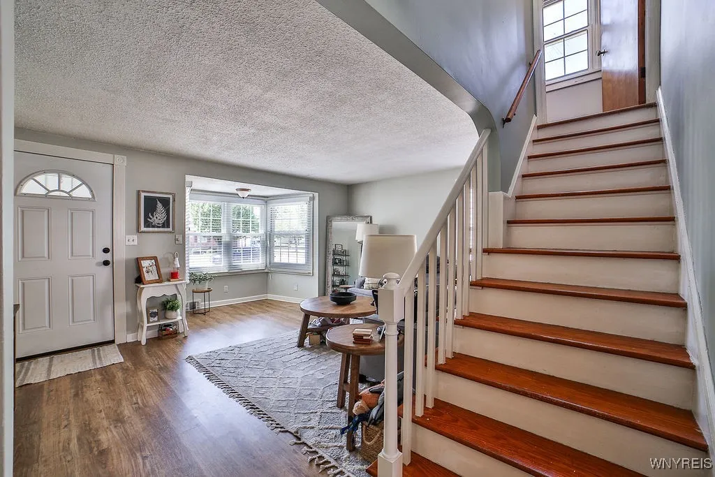 Second floor staircase