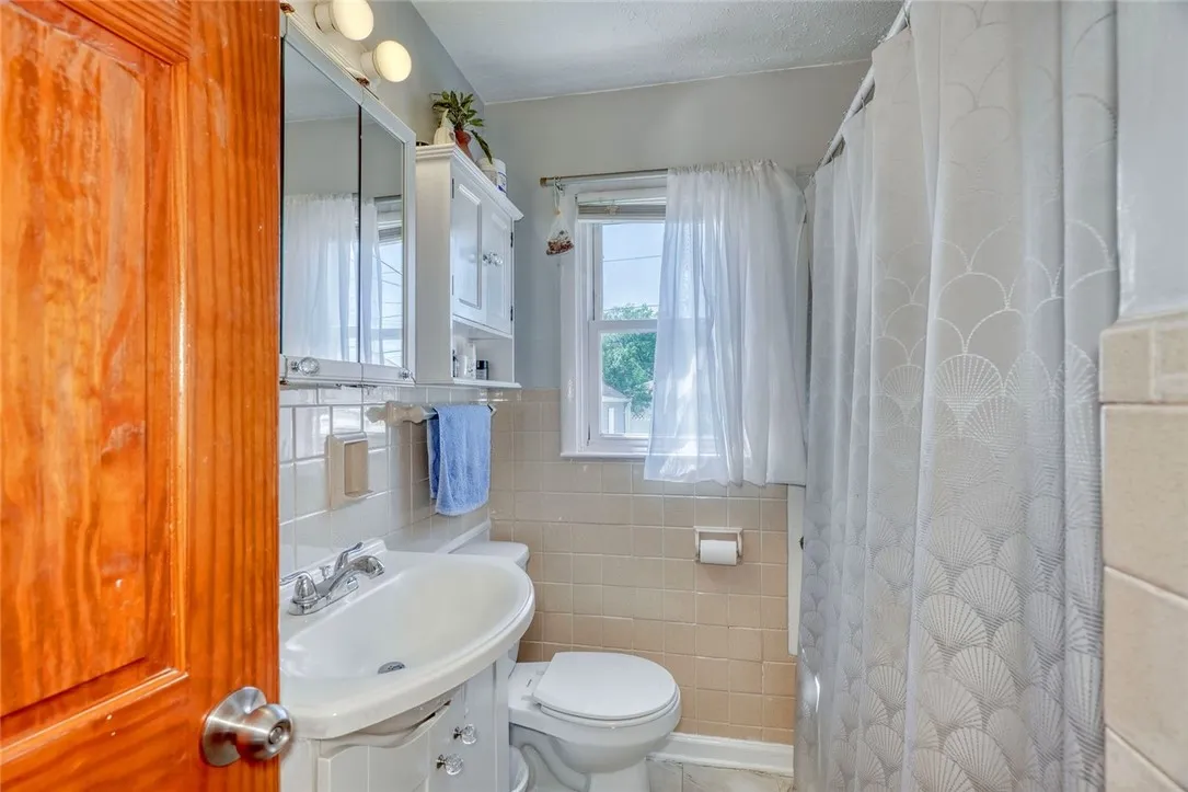 First floor full bath