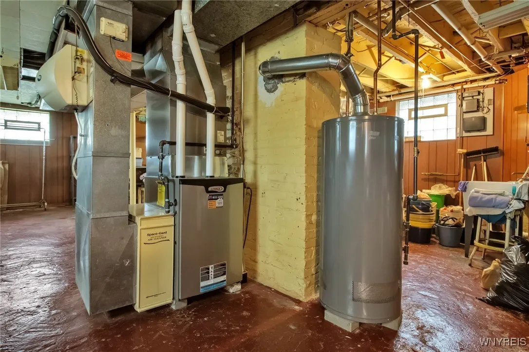 Furnace with A/C and Hot Water Tank
