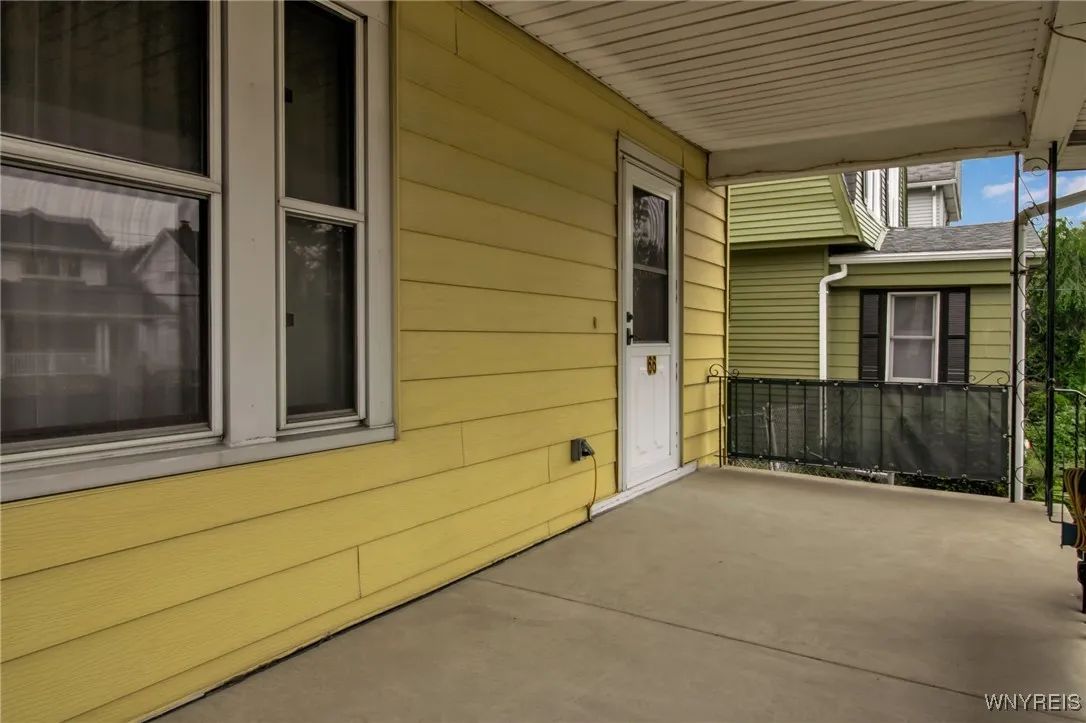 Front Porch with View of Front Door
