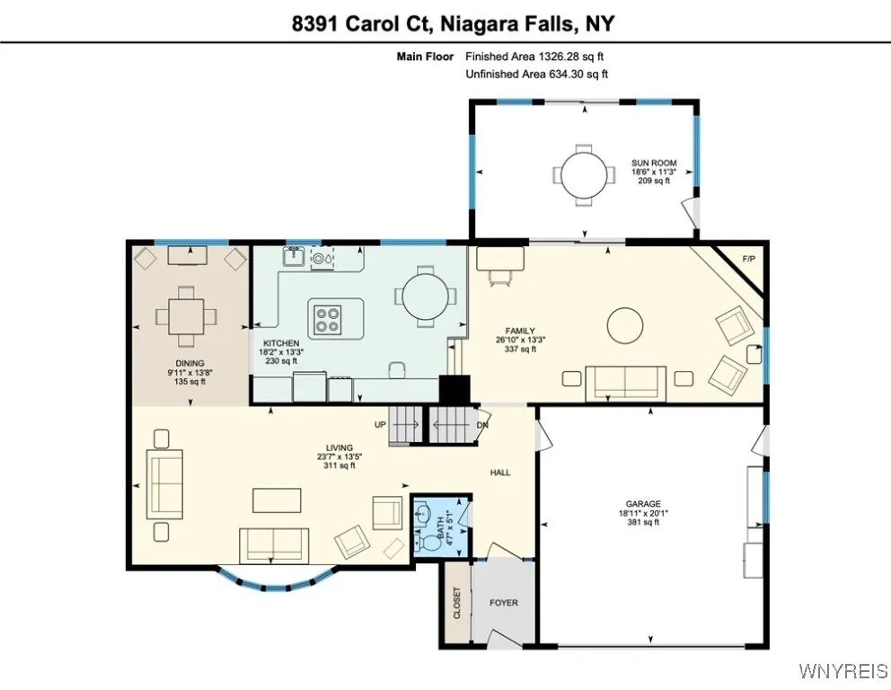 8391 Carol Court, Niagara, New York 14304, Niagara, New York 14304, 4 Bedrooms Bedrooms, 8 Rooms Rooms,1 BathroomBathrooms,Residential,Closed,8391 Carol Court, Niagara, New York 14304,0,B1628048