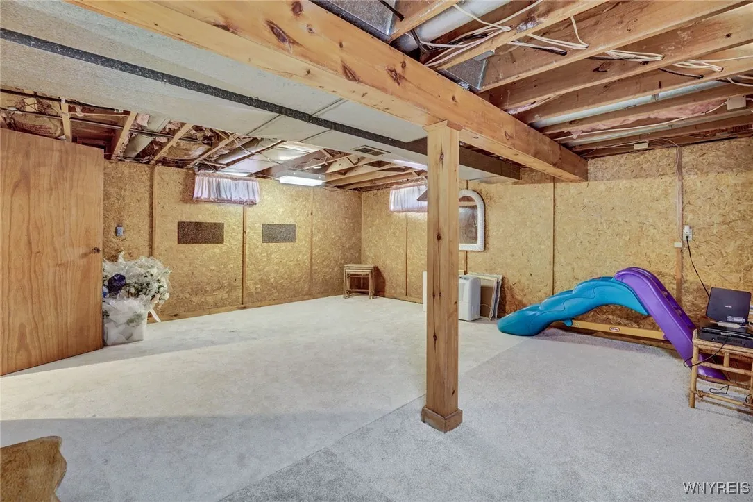 REC ROOM IN BASEMENT