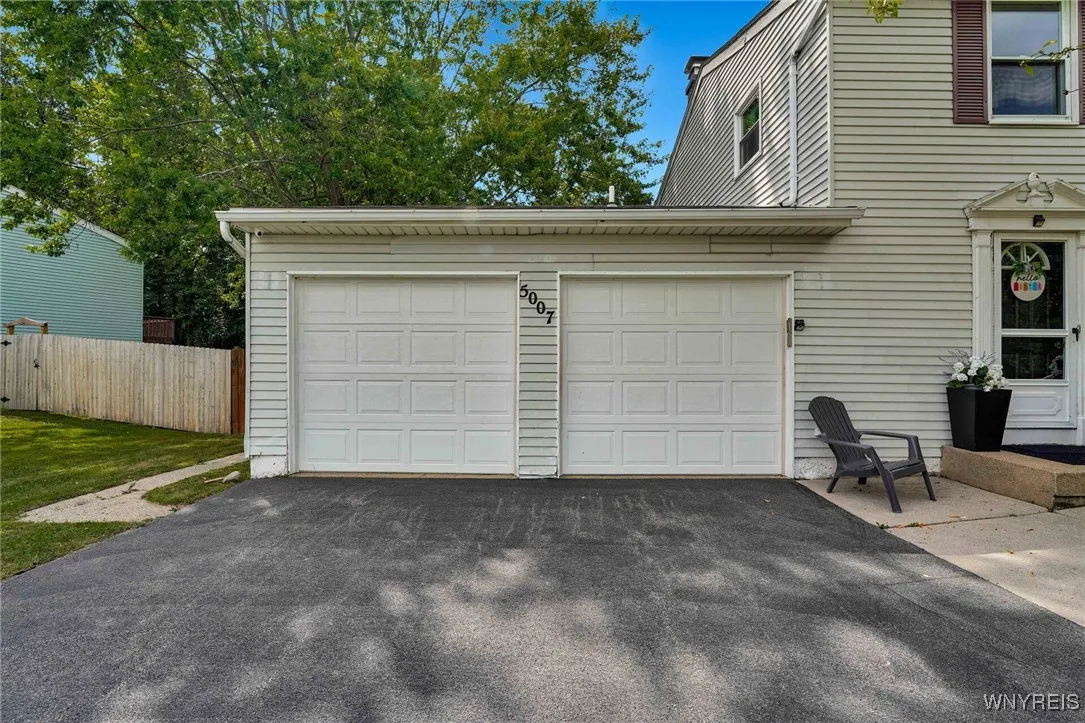 DESIRABLE TWO CAR GARAGE