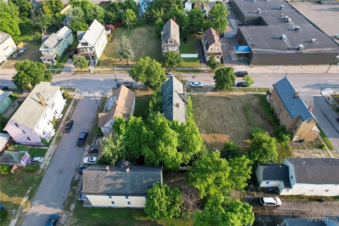 Aerial view of home