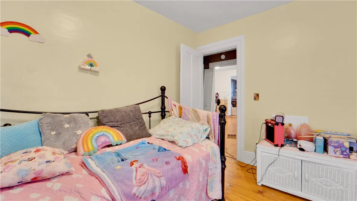 Second bedroom in upper level unit