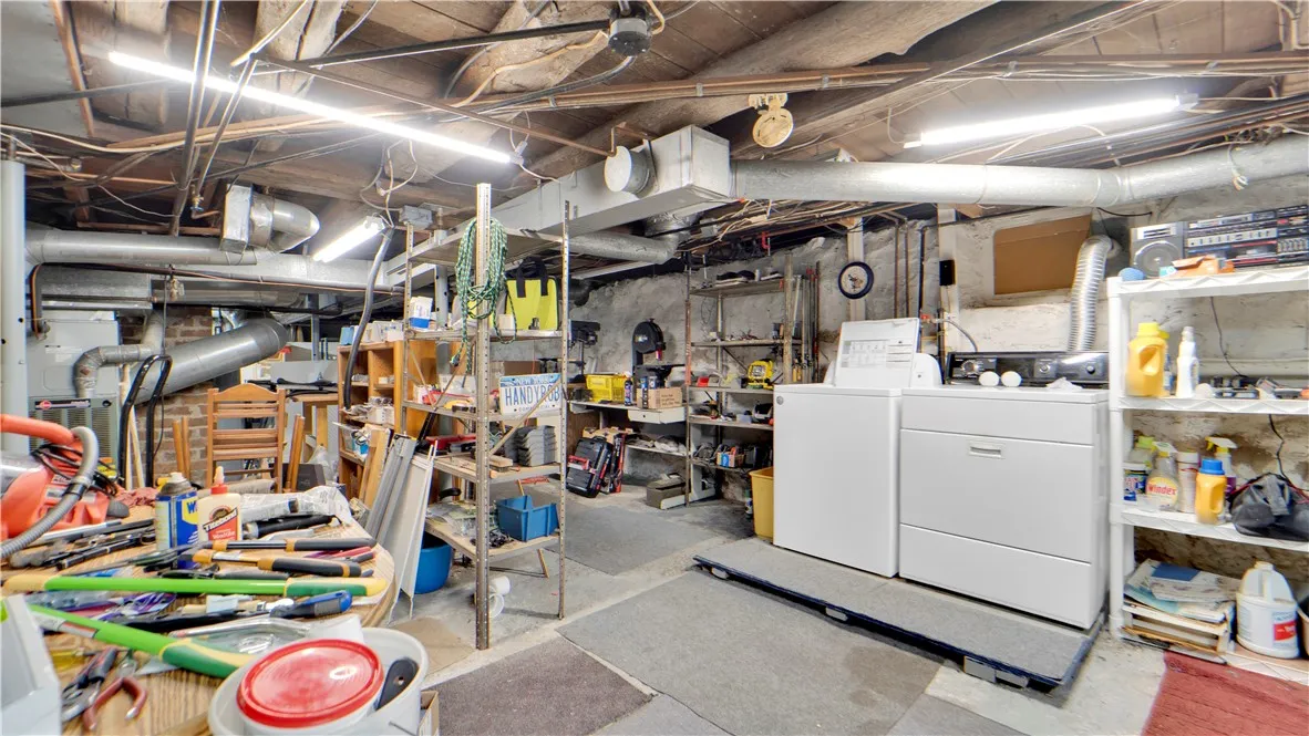 Washer and Dryer in Full Basement for use!