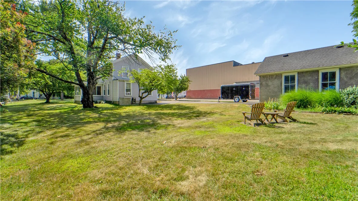 Almost one acre to do with as you please and a detached garage for all your toys and equipment!