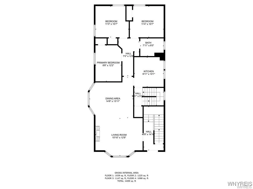 95 Inwood Place 2, Buffalo, New York 14209, Buffalo, New York 14209, 3 Bedrooms Bedrooms, 6 Rooms Rooms,1 BathroomBathrooms,Residential Lease,For Rent,95 Inwood Place 2, Buffalo, New York 14209,B1628194