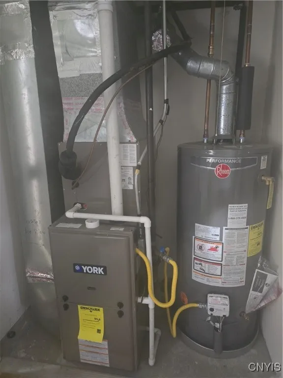 New furnace, c/a and Hot water heater