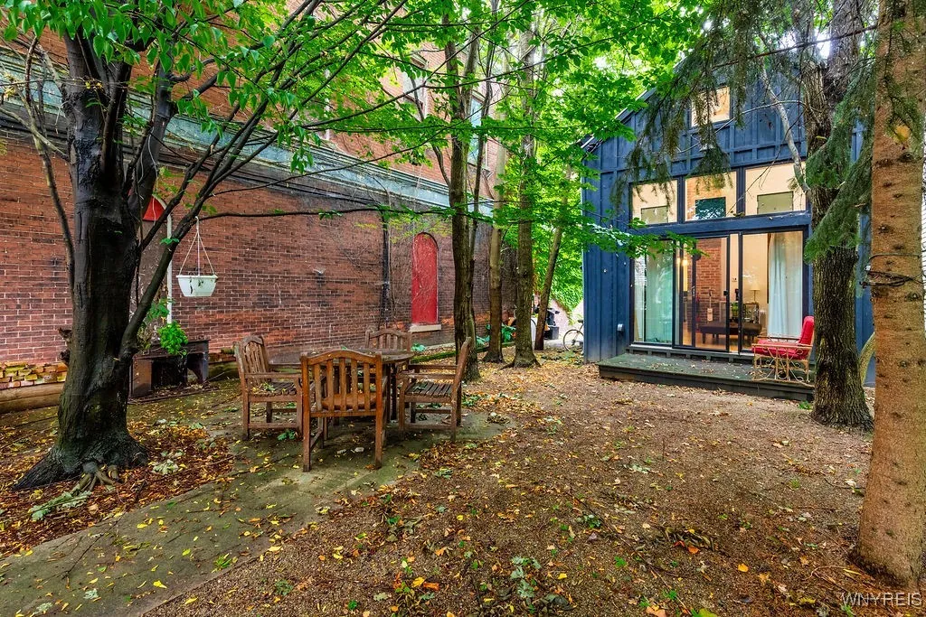 Private back yard