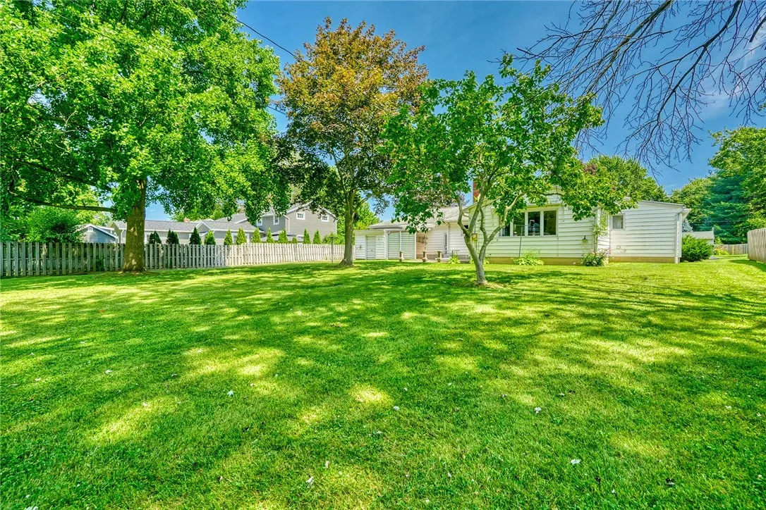 BACKYARD VIEW OF THE REAR EXTERIOR