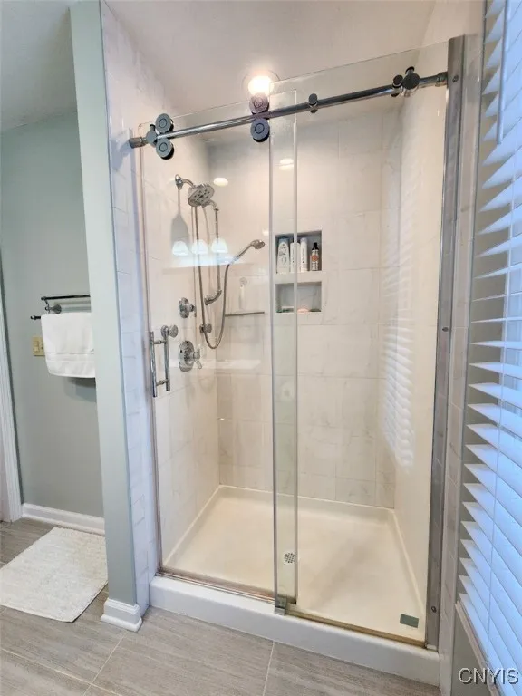 Here is the shower- awesome!