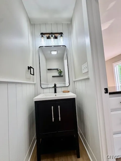 NEW 1/2 bath - down