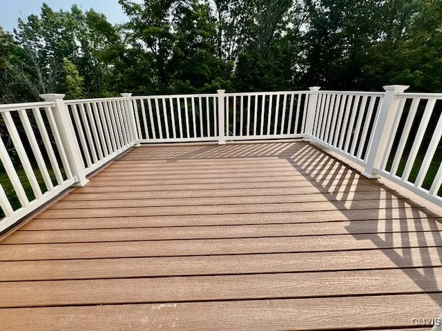 NEW composite deck for entertaining