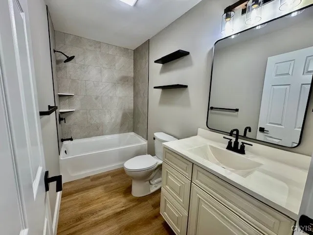 NEW full bath - up