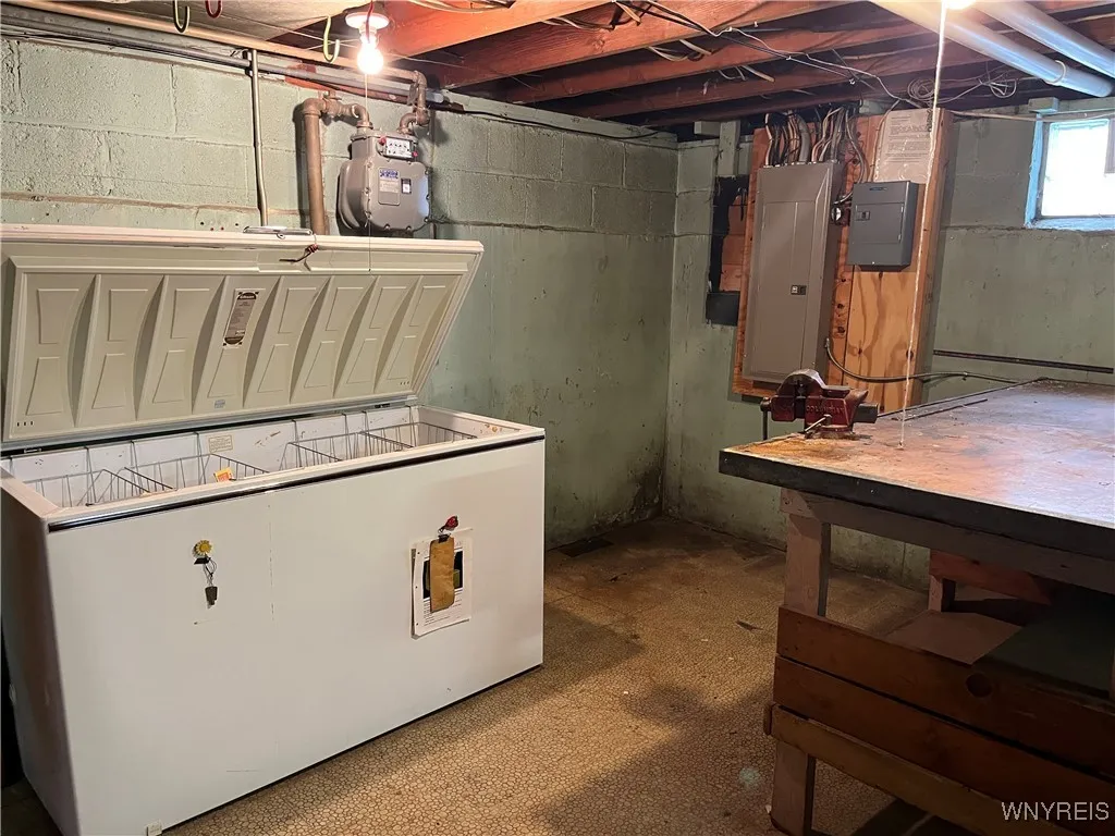 Large freezer is included in the sale