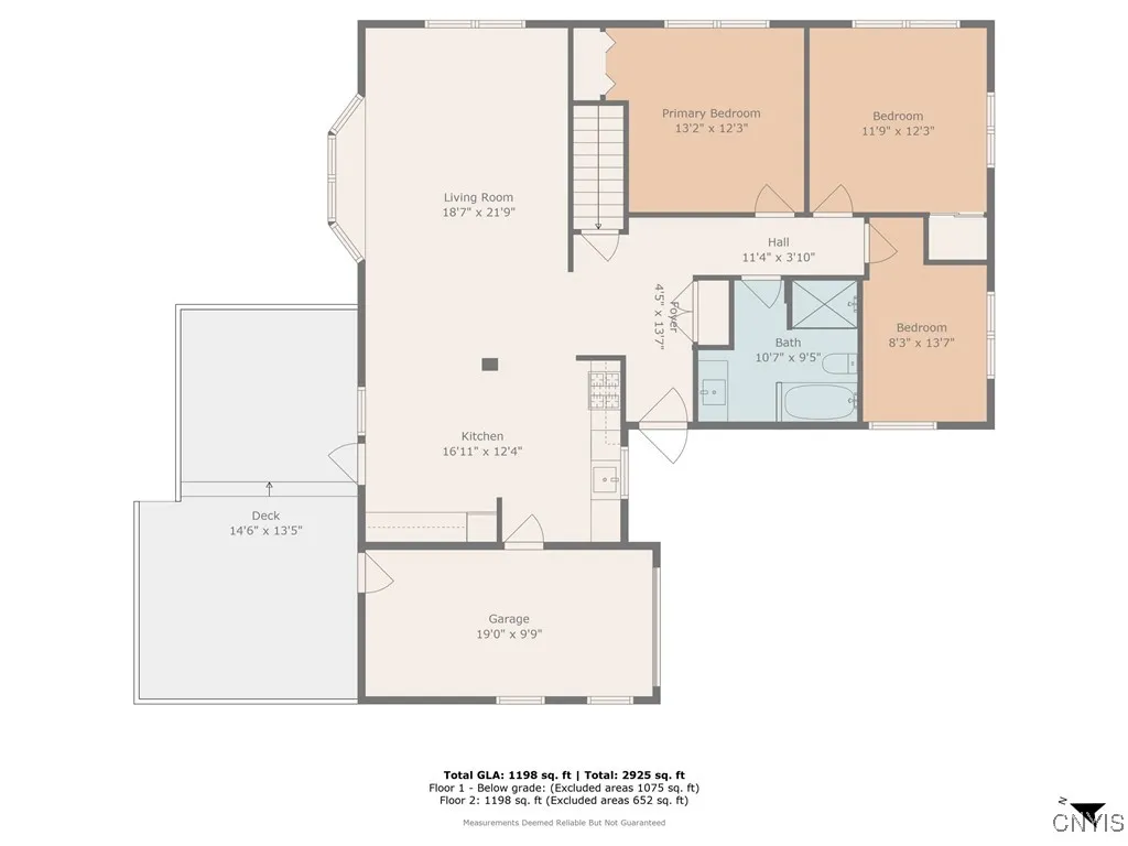 Main Level Floor Plan