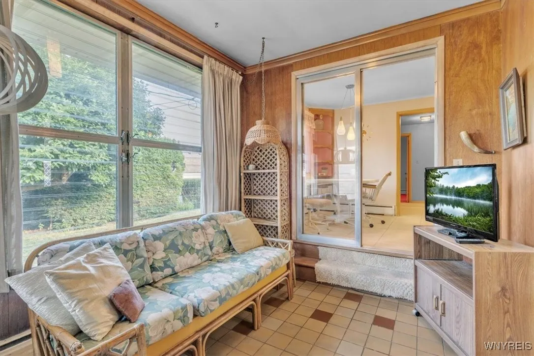 Just a place to relax and enjoy  a cool breeze and then the radiant heat in the floors during the winter making this a real part of the home.