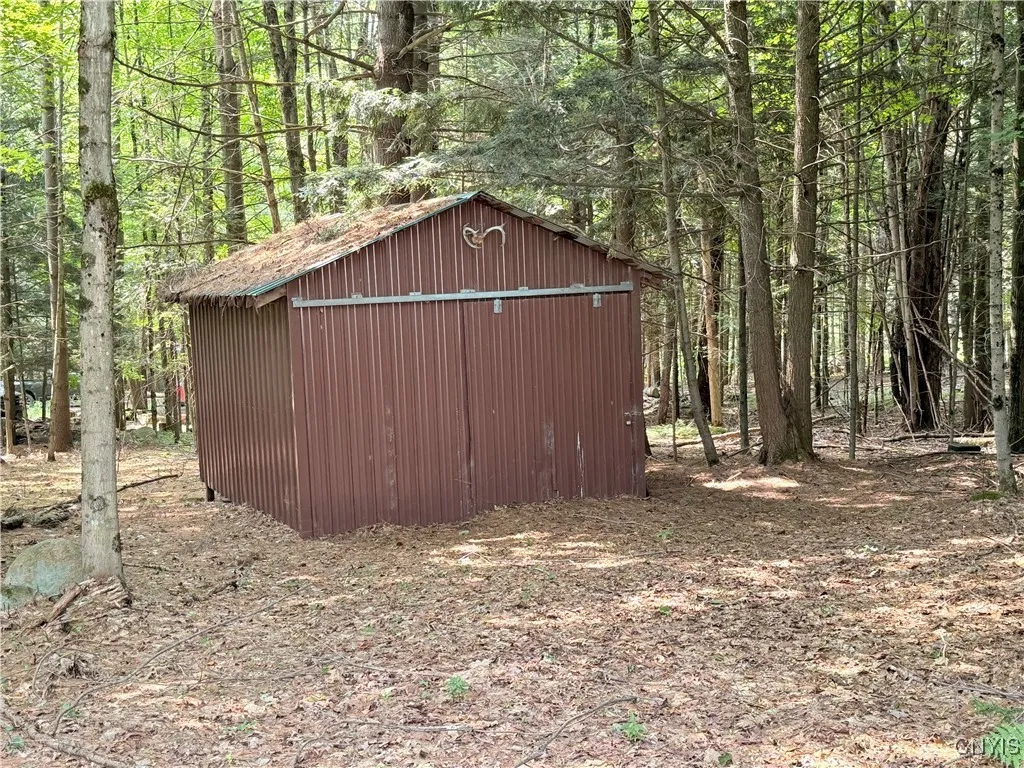 steel storage shed