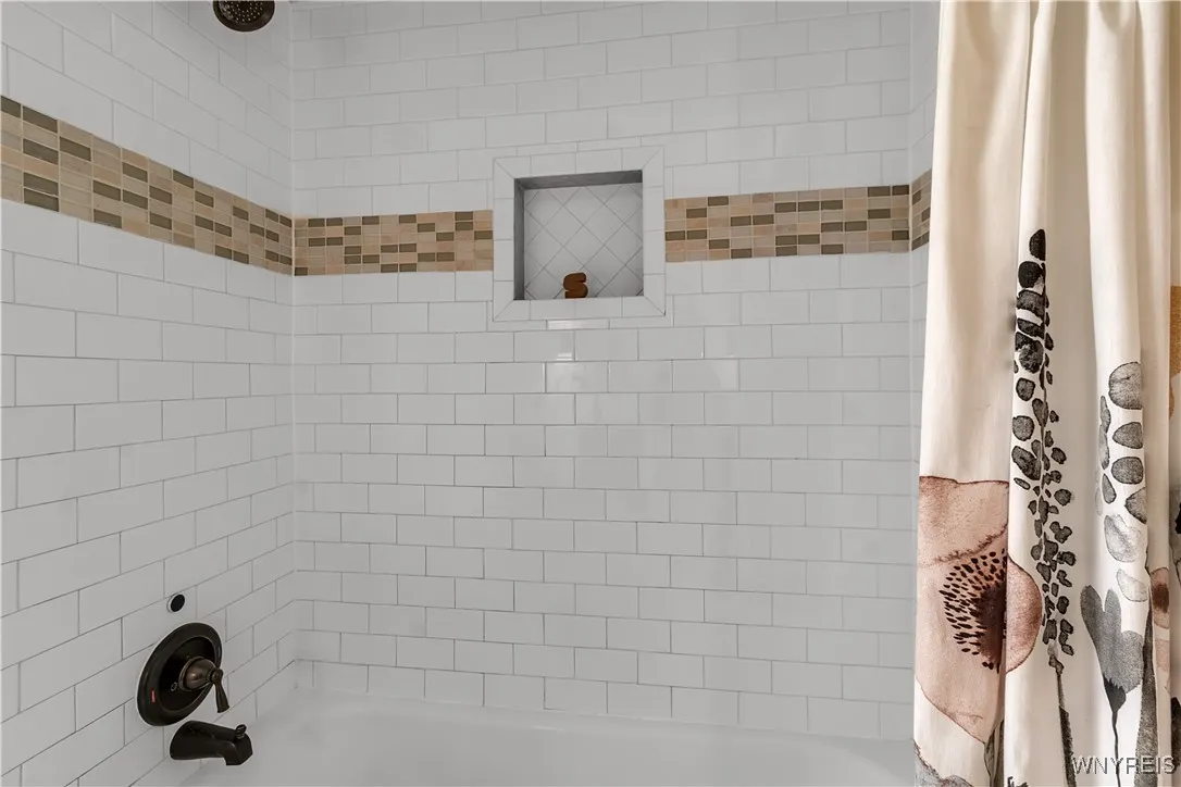 Second floor shower