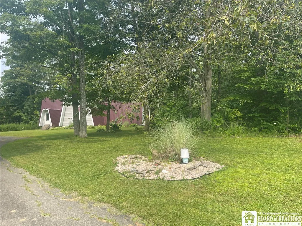 View to house from end of driveway