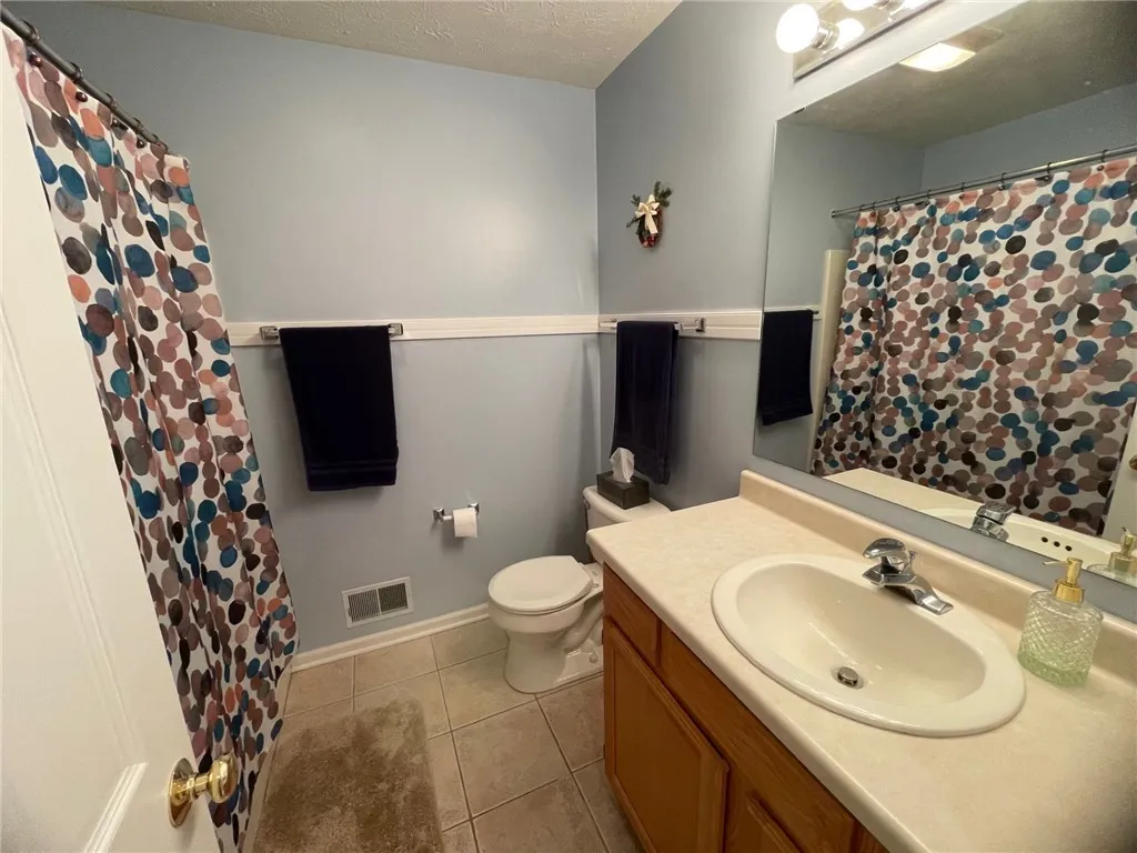 Second full bath on main floor