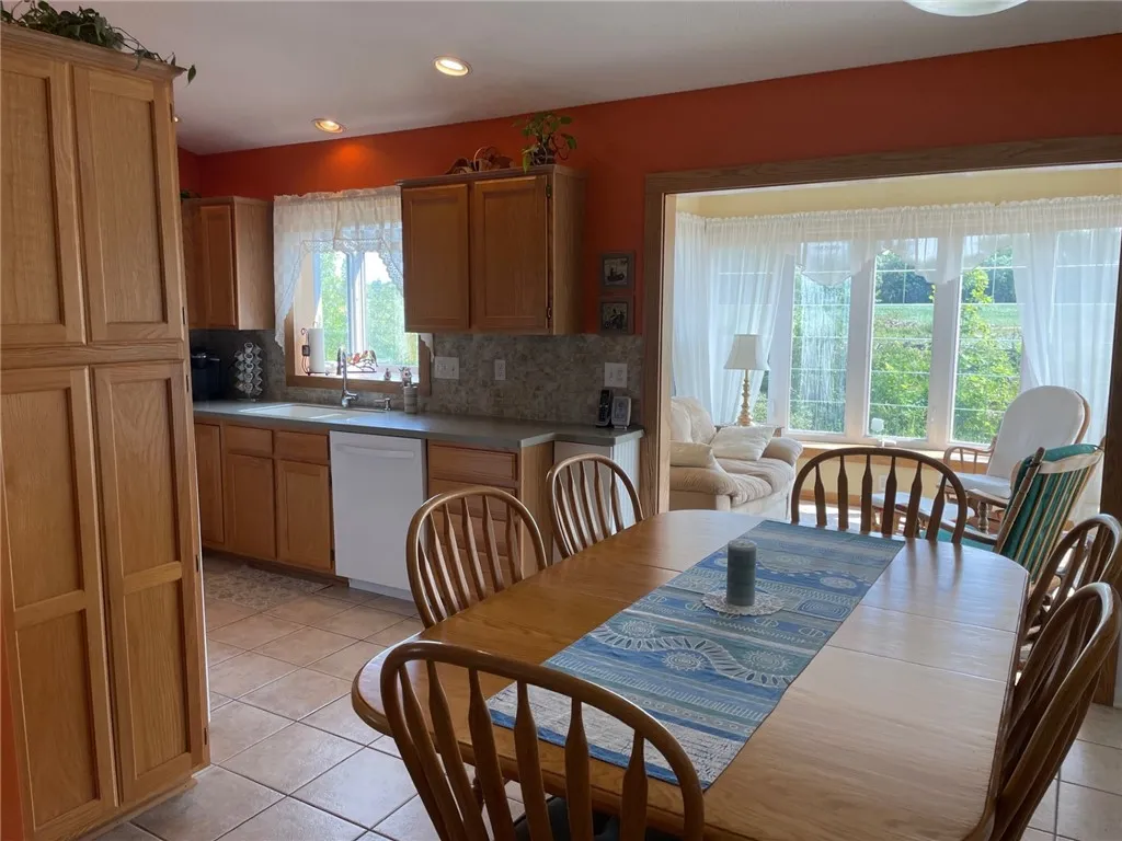 Plenty of room for hosting with generous size eat in kitchen