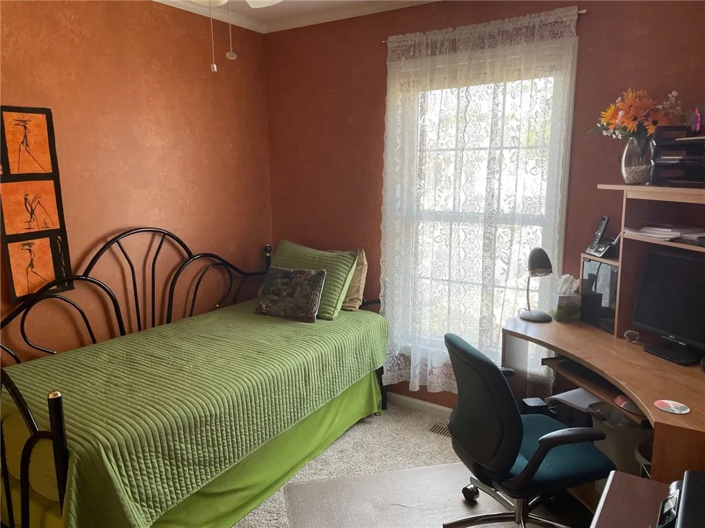 Third bedroom can be used as an office